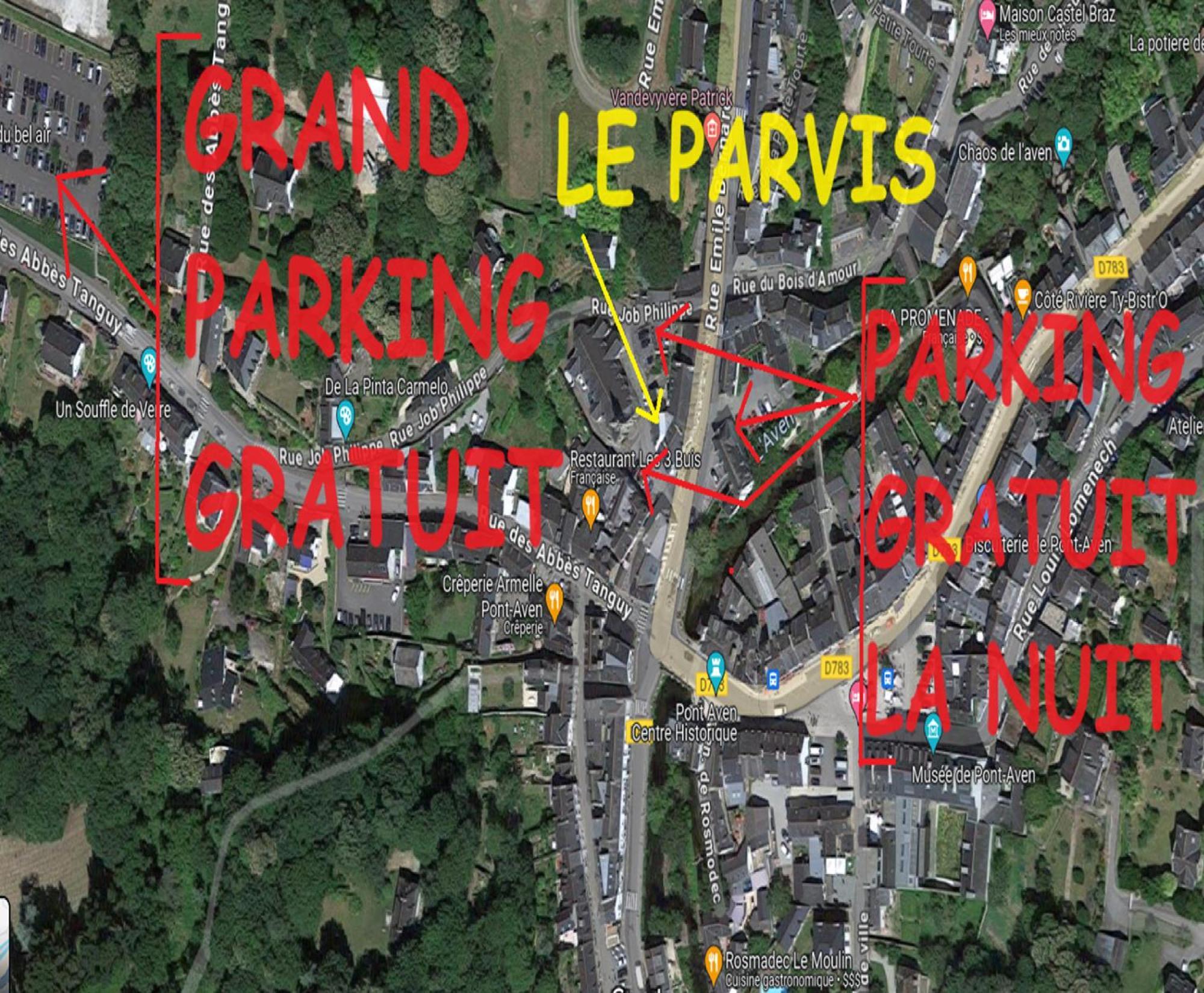 Appartamento Le Parvis De Pont-Aven Esterno foto
